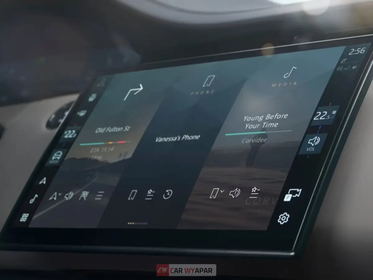 11.4 Inch Curved lass Pivi Pro Touch Screen